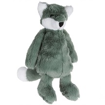 Peluş Oyuncak Uyku Arkadaşı Tilki Peluş Yeşil 34 CM