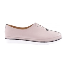 Dgn 095 Kadin Kalin Taban Bağcikli Comfort Ayakkabi 095-2111-R0626 Gümüş