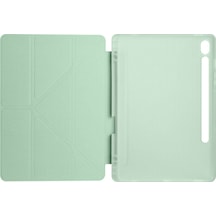 Galaxy Tab S9 Fe Kılıf Uyumlu Zore Tri Folding Kalem Bölmeli Standlı Kılıf-koyu Yeşil Tablet Kılıfı Galaxy Tab S9 Fe Kılıf Uyumlu Zore Tri Folding Kalem Bölmeli Standlı Kılıf-koyu Yeşil Tablet Kılıfı