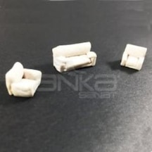 Jordania Koltuk Takım 2 Tekli 1 İkili Deri 1/050 Je08-sf106-050