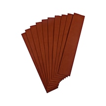 50x200 Cm 5 Adet Krapon Kağıdı - Kahverengi