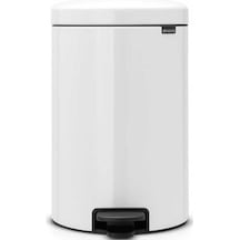 Brabantia Çöp Kutusu 20 Litre Newicon Pedallı Beyaz 114243 Beyaz