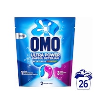 Omo Ultra Power Kapsül Çamaşır Deterjanı 26'lı 16'li Paket