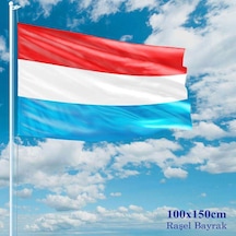 Luxemburg Bayrağı - 100x150 Cm 1 Metre X 1,5 Metre - Raşel Kumaş 1