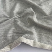 Silver Simli Diagonel İki İplik Kumaş Gümüş