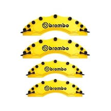 Nissan Uyumlu Brembo Sarı Kaliper Kapağı 4 Parça Ön Arka Set 61022907