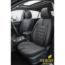 Audi Q7 2006 2024 Araca Uyumlu Oto Koltuk Kılıfı Tay Tüyü Füme Renk