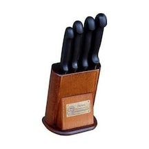 Sürmene Sürbisa 61503 Mutfak Bıçakları Seti Pimsiz (4' Lu Set) Siyah