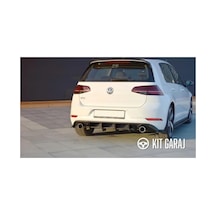 Volkswagen Golf Parlak Siyah Difüzör Plastik Boyalı