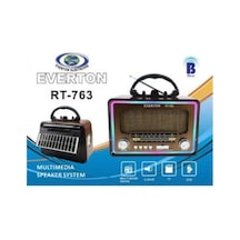 Everton Rt-763 Bluetooth Usb-micro Sd Nostaljik Radyo