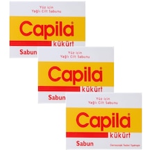 Capila Kükürtlü Sabun 3 x 90 G