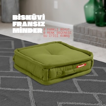 Xpermate Bisküvi Minder Petek Önü Fransız 45x45x14 Yeşil