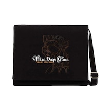 Three Days Grace Never Too Late Siyah Kanvas Postacı Çantası