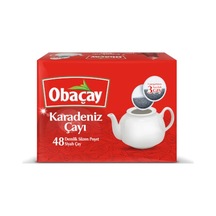 Obaçay Karadeniz Çayı Demlik Poşet 48 x 3.2 G