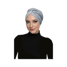 Çapraz Fitilli Penye Açık Gri Hazır Türban Tesettür Havuz Bonesi Açık Gri Çapraz Fitilli Penye Açık Gri Hazır Türban Tesettür Havuz Bonesi Açık Gri