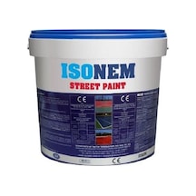 İsonem Street Paint Asfalt Ve Beton Zemin Boyası 18 Kg