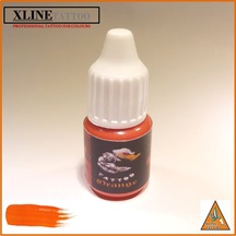 Xlınetattoo 5Ml Turuncu Renk Tattoo Dövme Boyası 5Mg