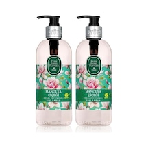 Doğal Zeytinyağlı Sıvı Sabun Manolya Çiçeği 500 Ml Pet Şişe 2li Paket
