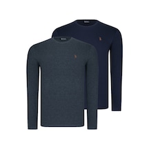 İkili Set T8588 Dewberry Yuvarlak Yaka Erkek Sweatshırt-antrasit-lacivert Antrasit-lacivert İkili Set T8588 Dewberry Yuvarlak Yaka Erkek Sweatshırt-antrasit-lacivert Antrasit-lacivert