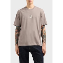 Armani Exchange Erkek T Shirt Xm000363 Af12308 U6107 Toprak Kahverengi