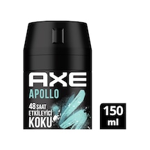 5 Adet Axe Erkek Deodorant & Bodyspray Apollo 48 Saat Etkileyici Koku 150 Ml