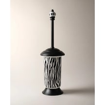 Zebra Klozet Fırçası Renkli