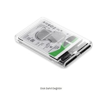 Codegen 2.5" Usb 3.0 Cdg-Hdc-30T Sata Harddisk Kutusu  Şeffaf
