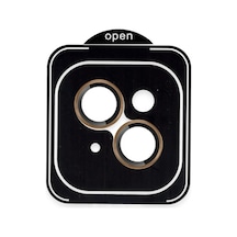 Joko Apple iPhone Uyumlu 13 Pvd Metal Kamera Lens - Gold Belirtilmemis