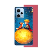 Redmi Note 12 Pro 5g Uyumlu Küçük Prens5 Baskılı Silikon Kılıf Renkli