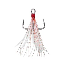Mustad Alpha Point In-line Tg Üçlü Olta İğnesi Itg76f-rt Tıtan Steel - No:4 - 2li 23695907