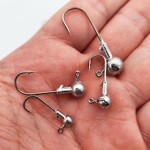 Jig Head Kurşunlu Silikon Yem İğnesi Seti 20 Adet 1g 2g 3g 5g Karışık Jig Head Diğer
