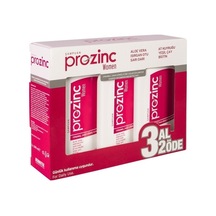 Prozinc Women Kırmızı Set Şampuan 3 x 300 ML