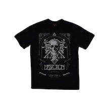 Mastadon Baskılı T-shirt SIYAH