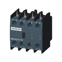 Siemens Sinoplus 3mh7922-0ct10 Yardımcı Kontak Boy 0, 1, 2, 3, 4, 2na+2nk , Önden