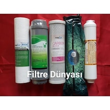 Filtre Dünyası Aqualline Çift Karbonlu 5Li Su Arıtma Filtresi Aqualline Markalı