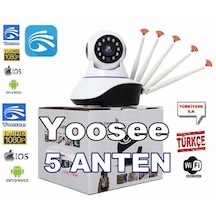Yoosee 5 Anten Yoosee 360 Derece 1080P Kablosuz İp Güvenelik Kamerası