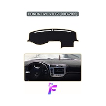 Honda Cıvıc Vtec2 2003-2005 Uyumlu Torpido Örtüsü Yansıma Önleyici Hızlı Montaj Koruma F74