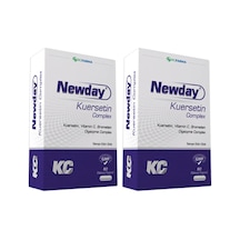 Newday Kuersetin Complex 60 Vejetaryen Kapsül X2 Adet Newday Kuersetin Complex 60 Vejetaryen Kapsül X2 Adet