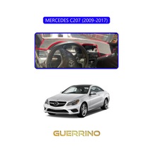 Mercedes C207 2009-2017torpido Koruma Halısı Mavi Kenar