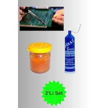 Hafser 2'li Lehim Seti Lehim Teli Ve Lehim Pastası Havya Teli Havya Pastası