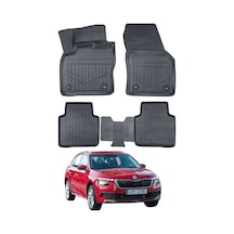 Skoda Kamiq 2019+ Uyumlu Araca Özel Lüx 4d Paspas