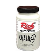 Rich Multi Decor Chalked 250Ml - Cool Grey 4598