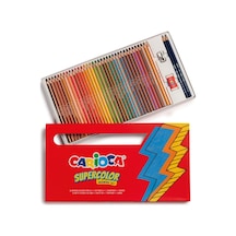 Supercolor, 40 Parça, Koyu Renk Ve Koyu Hb Grafit Desenli Ve Renkli Set Çok Renkli