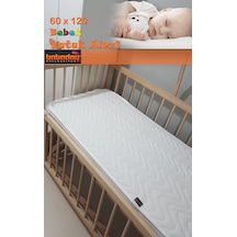 %100 Sıvı Geçirmez Yatak Alezi Bebek Yatağı(beşiği) için 60x120