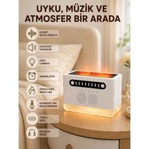 Dekoratif Gece Lambası Ve Kablosuz Hoparlör 8 Çeşit Renkli