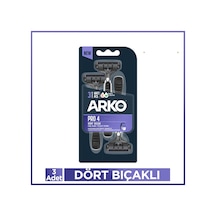Arko Men Pro4 Tıraş Bıçağı Blıster 3lü