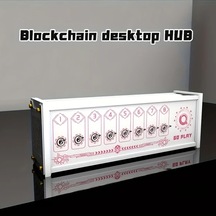 Willowhaven Junehome 8 Portlu Usb Masaüstü Hub Beyaz - Bağımsız Anahtarlar Ve Usb Güç