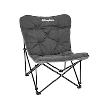 Kingcamp Lemon Lux Ultra Konforlu Kamp Sandalyesi Grey Gri