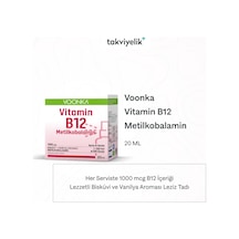 Voonka Vitamin B12 Metilkobalamin 20 Ml