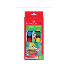 Faber-Castell 12 Suluboya Küçük bo+7 gr.su bazlı sıvı yapıştırıcı